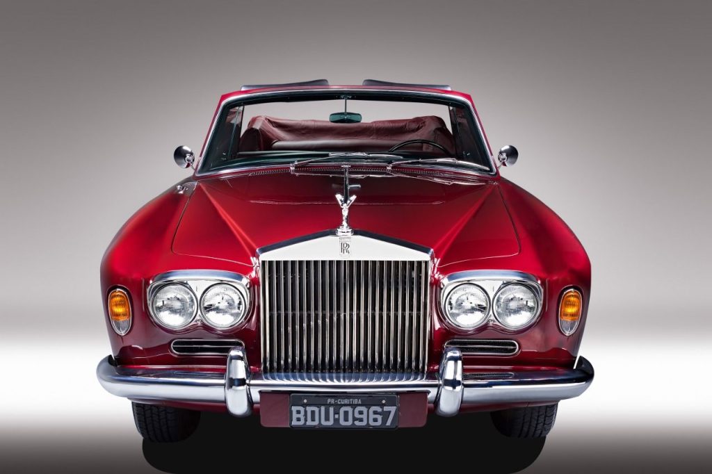 Vintage Rolls Royce (Red)